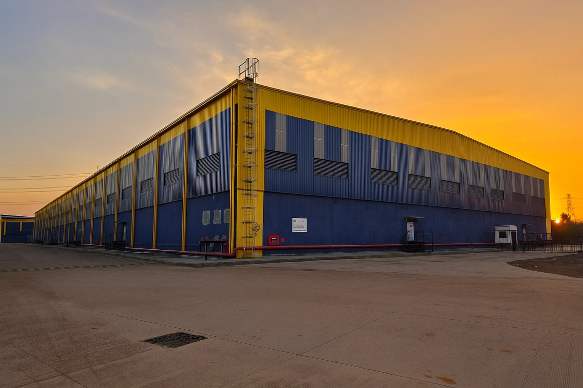 Block 4 — dusk view, eastern facade
